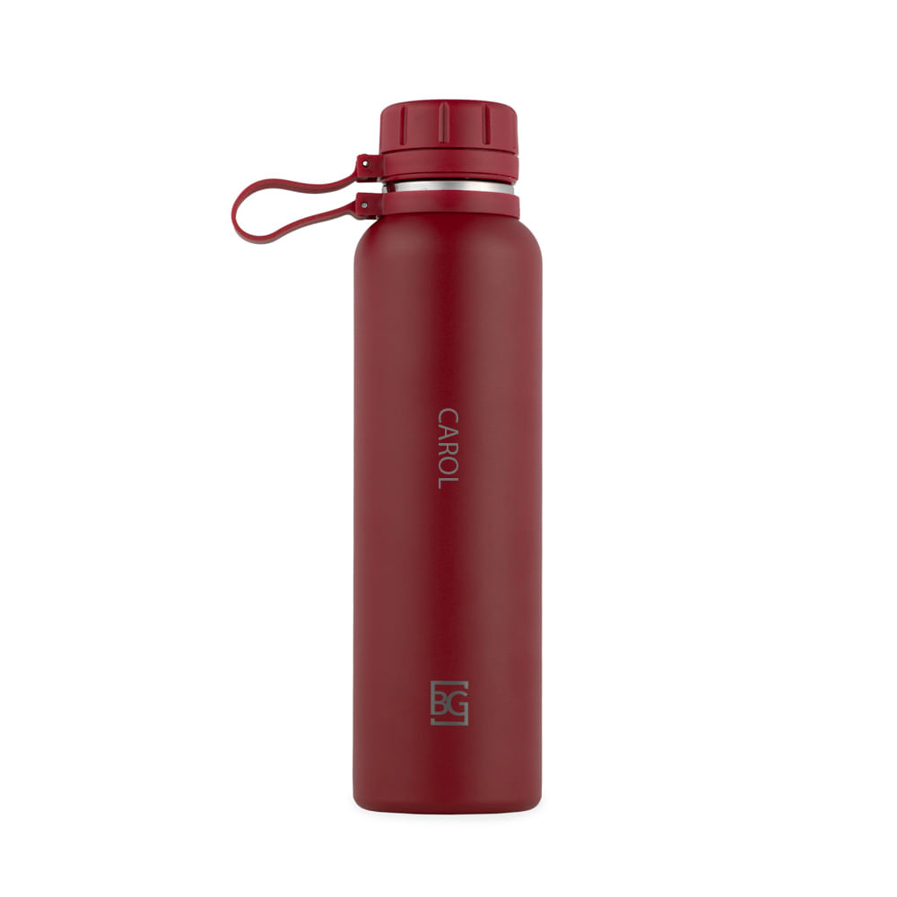 0161039651001 - GARRAFA TERMICA TN 1L COM ALCA VERMELHO -2-